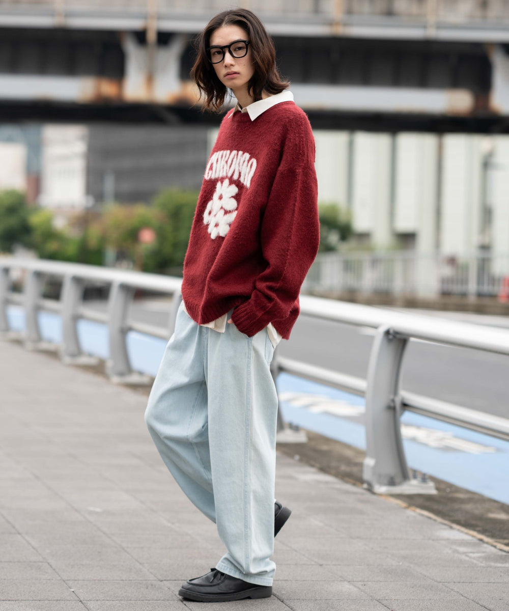 デニム淡 モデル：175cm L着用