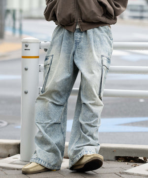 デニム淡 モデル：175cm L着用