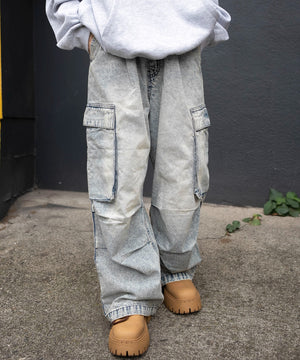 デニム淡　モデル：159cm S着用