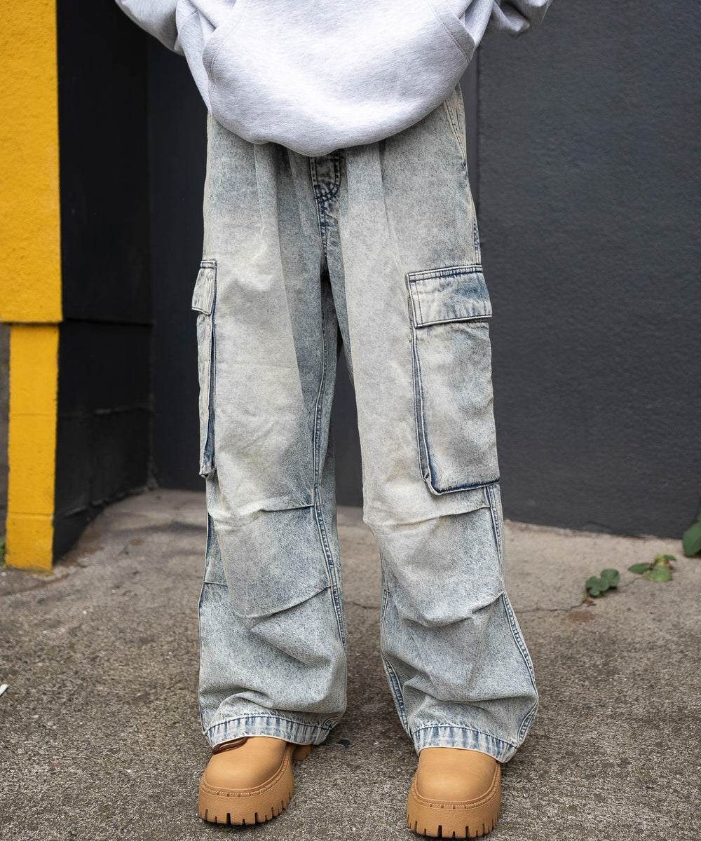 デニム淡　モデル：159cm S着用