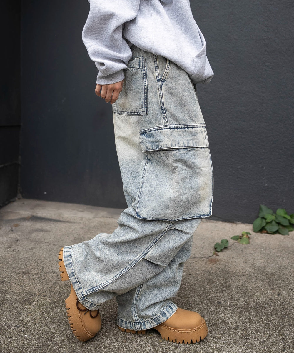 デニム淡　モデル：159cm S着用