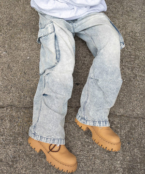 デニム淡　モデル：159cm S着用