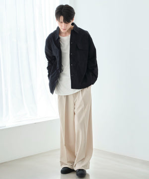 Lベージュ モデル：177cm L着用