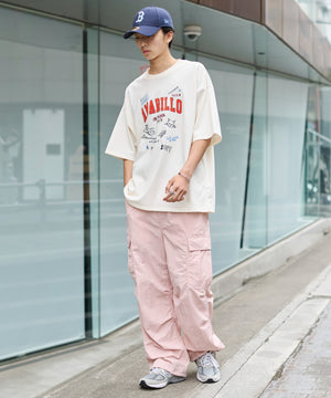 ピンク モデル：178cm L着用