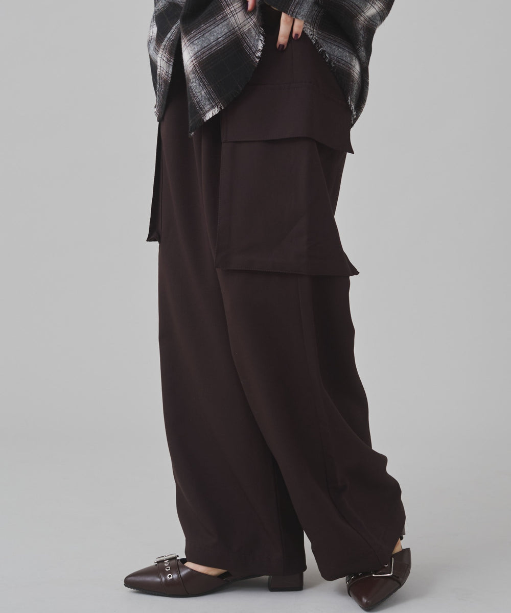 ブラウン 162cm S着用