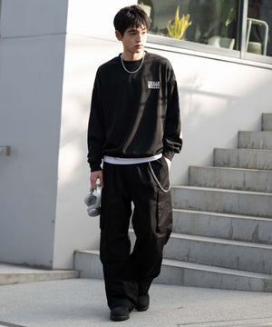 ブラック モデル：180cm L着用