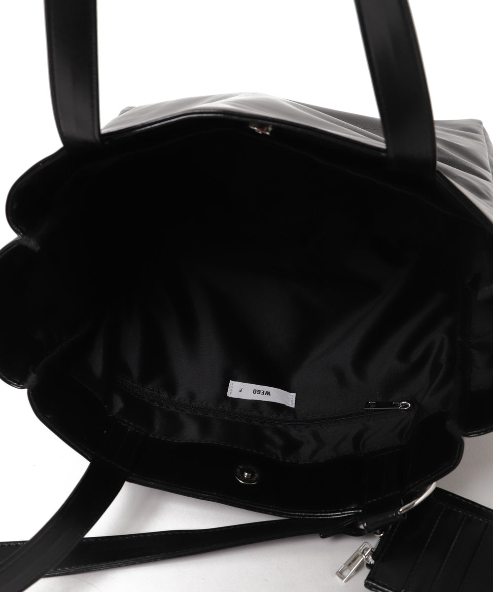 リールパスケース付きA4BIGトート