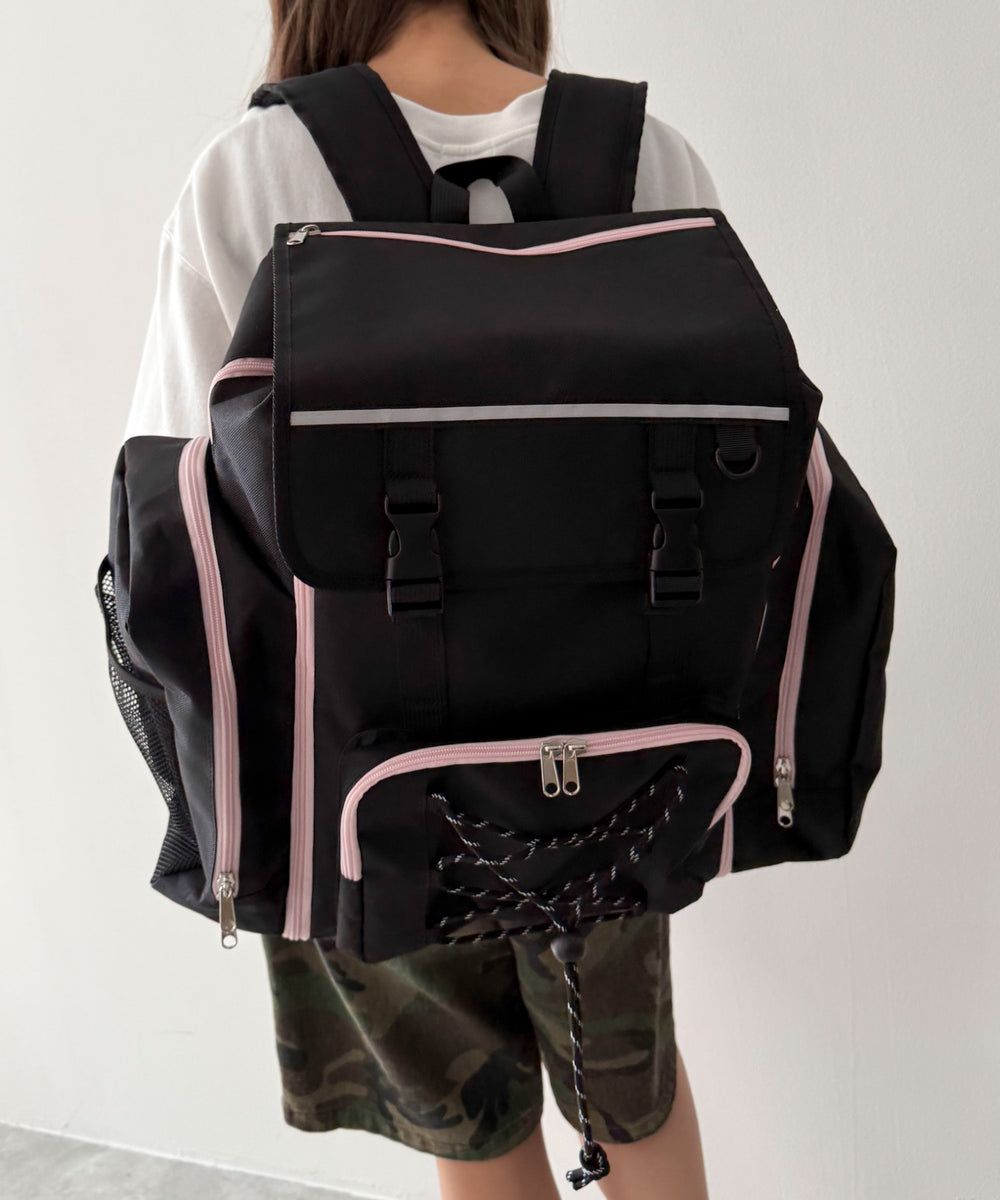 【柄1】ピンク（コードデザイン）