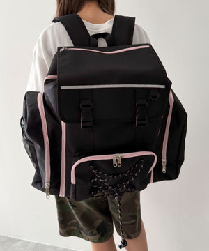 【柄1】ピンク（コードデザイン）