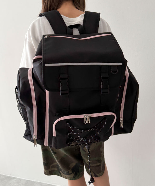 【柄1】ピンク（コードデザイン）