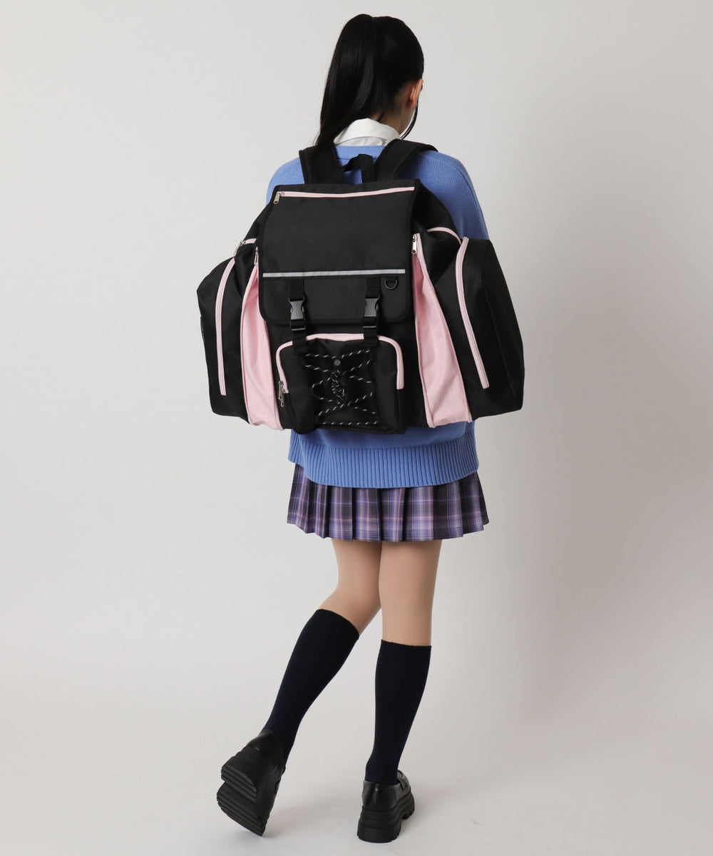 【柄1】ピンク（コードデザイン）