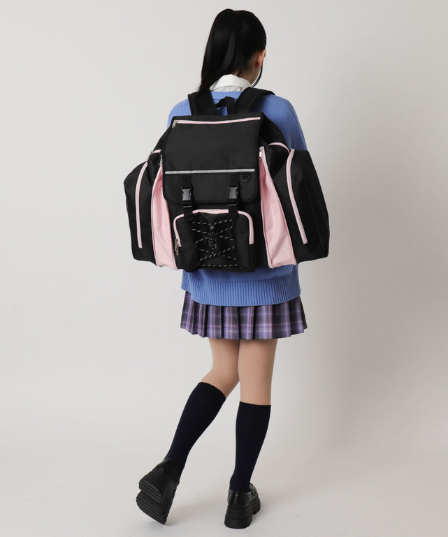 【柄1】ピンク（コードデザイン）