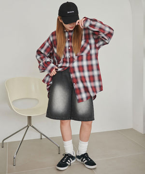 ブラック(ブラックオーバーダイ)　モデル:155cm M着用