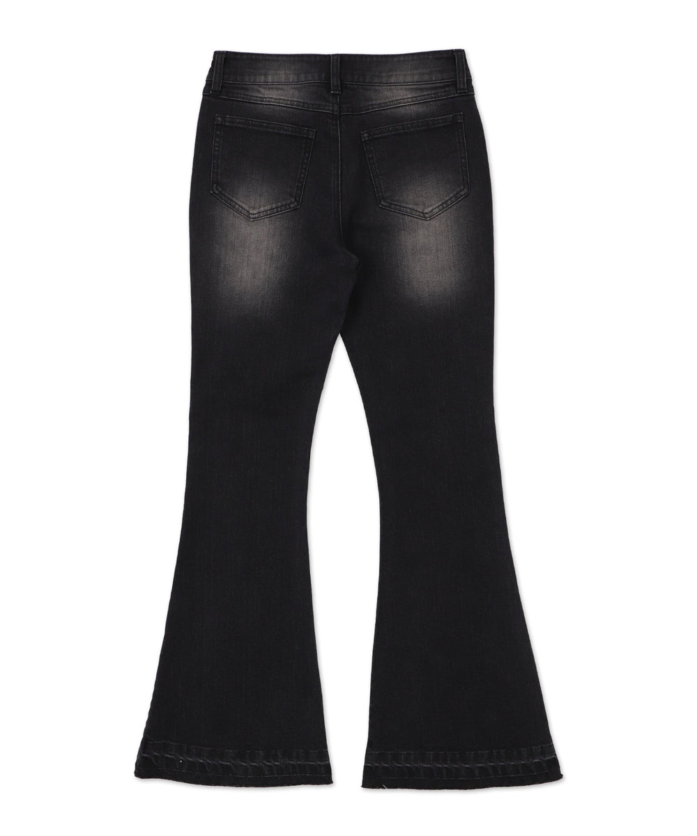 ローライズフレアデニムパンツ