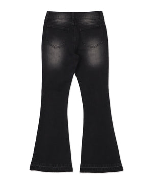 ローライズフレアデニムパンツ