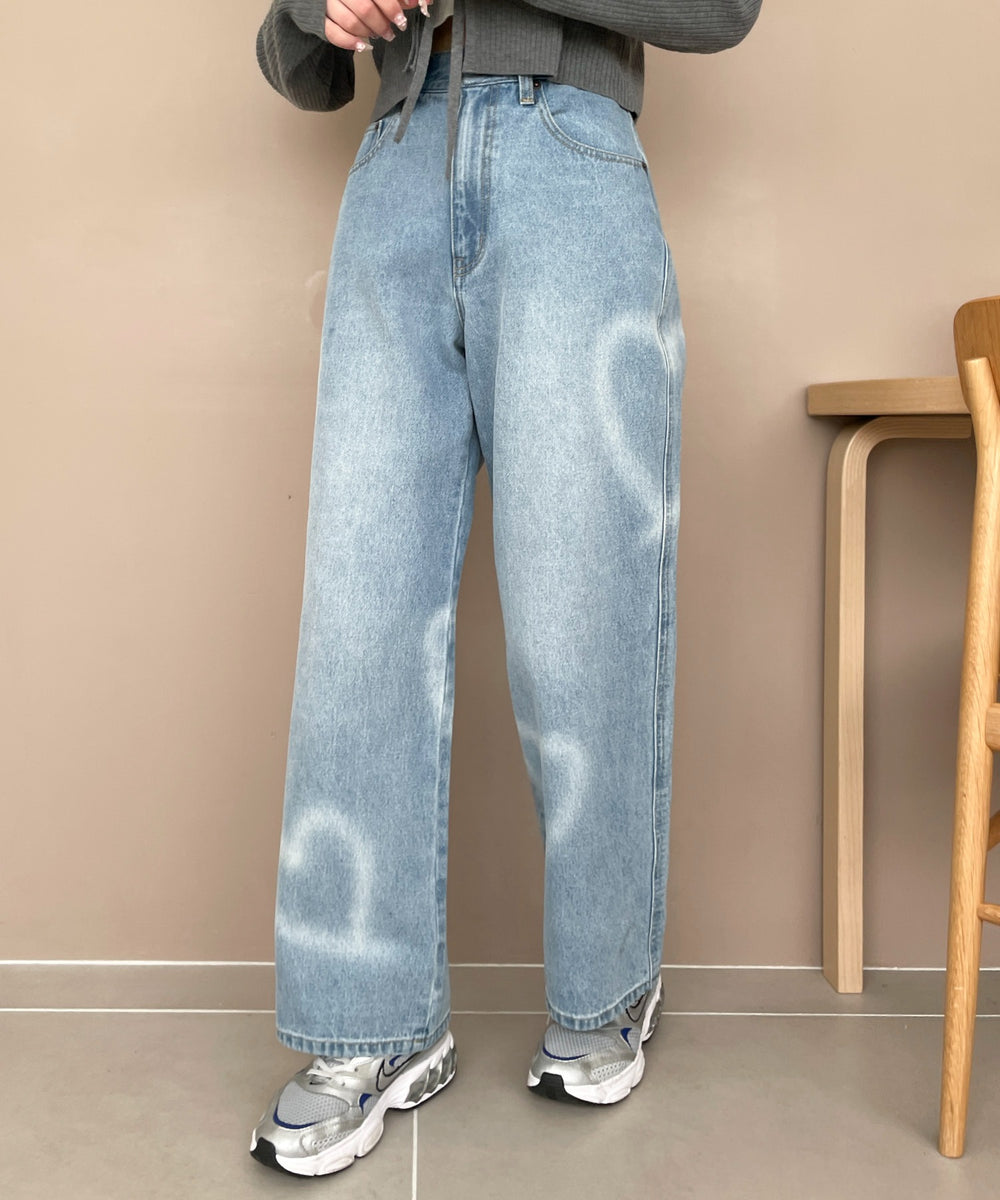 デニム淡 モデル：160cm M着用