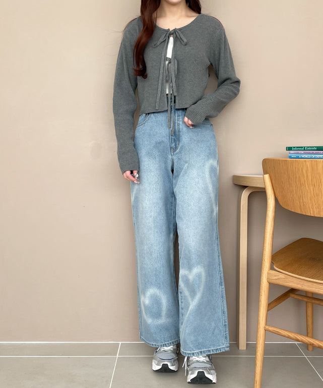 デニム淡 モデル：160cm M着用