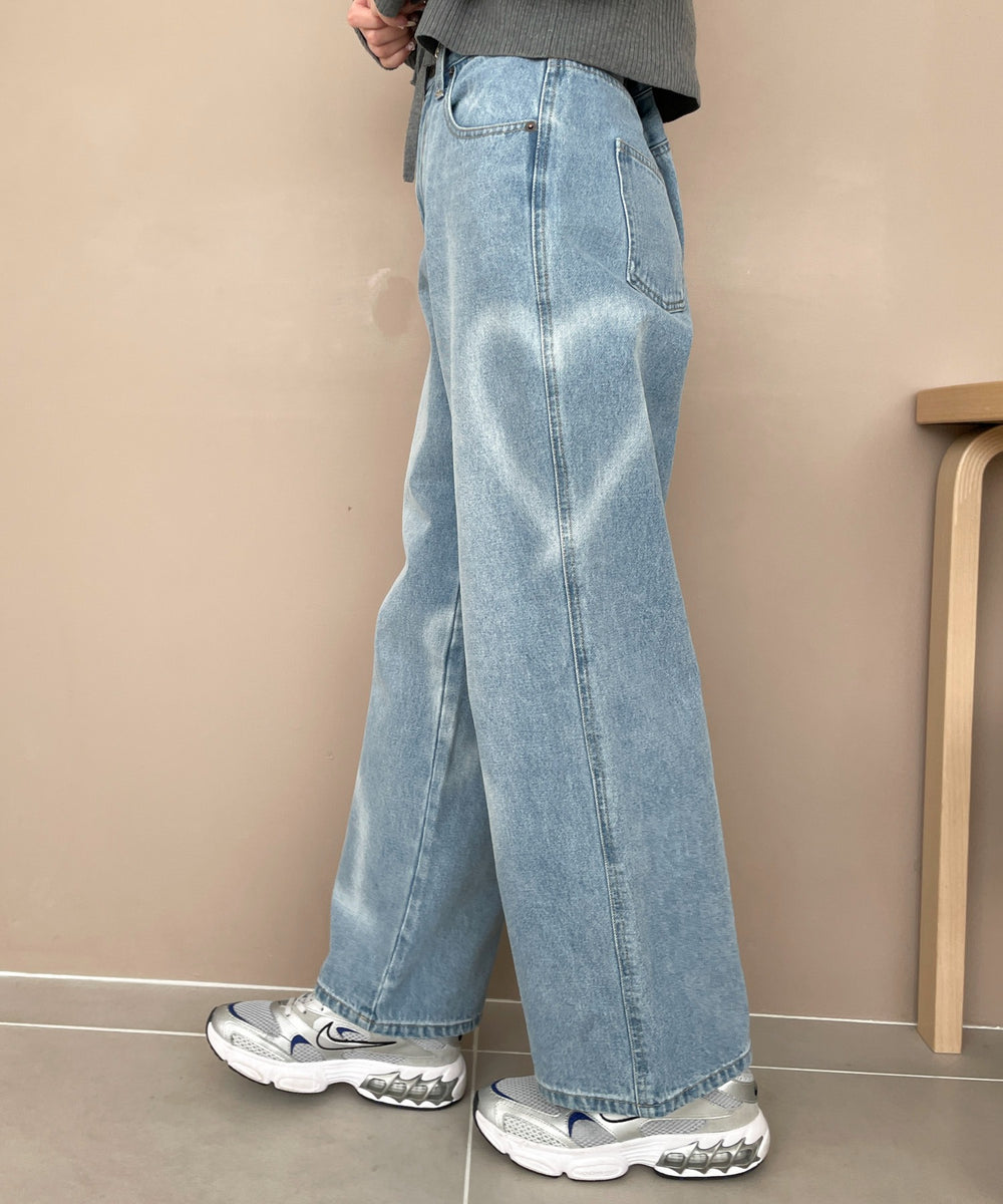 デニム淡 モデル：160cm M着用