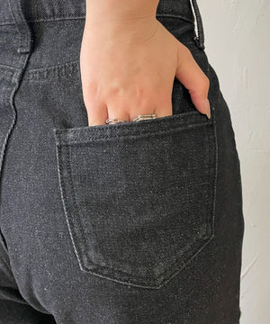 ハートサイドラインストレートパンツ