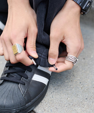 アシッドウォッシュグラフィックスウェットパンツ