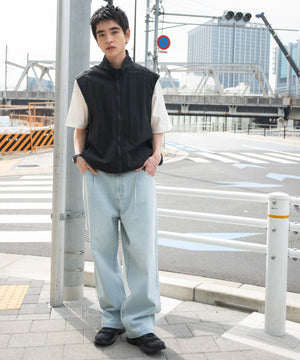 デニム淡 モデル：180cm L着用