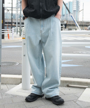 デニム淡 モデル：180cm L着用