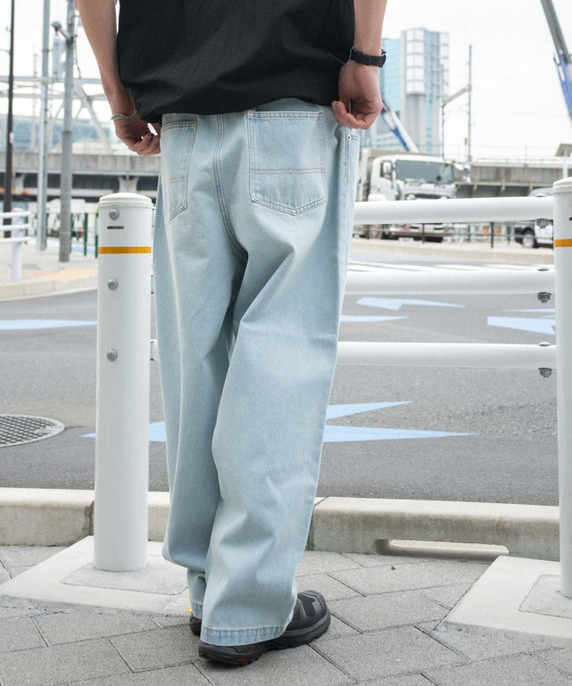 デニム淡 モデル：180cm L着用