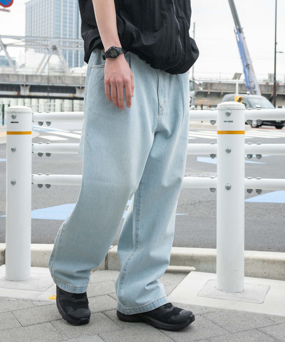 デニム淡 モデル：180cm L着用