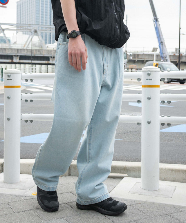 デニム淡 モデル：180cm L着用