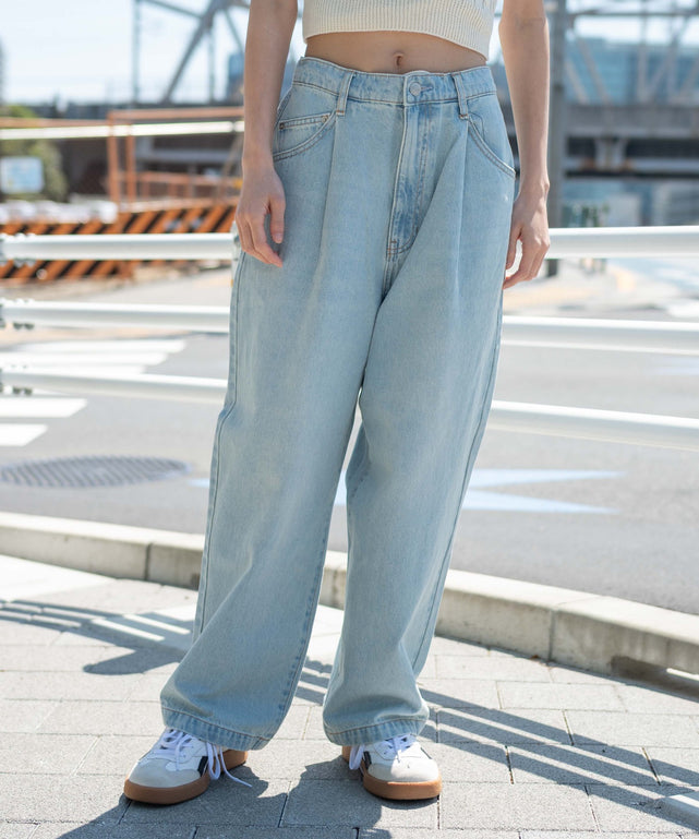 デニム淡 モデル：161cm S着用