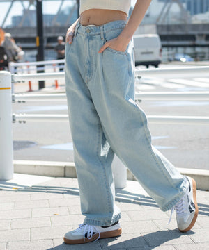 デニム淡 モデル：161cm S着用