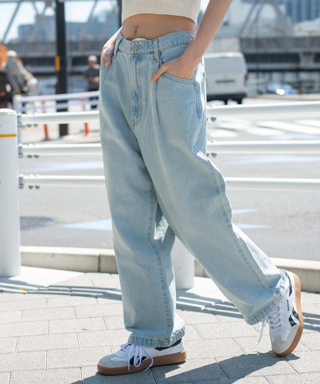 デニム淡 モデル：161cm S着用