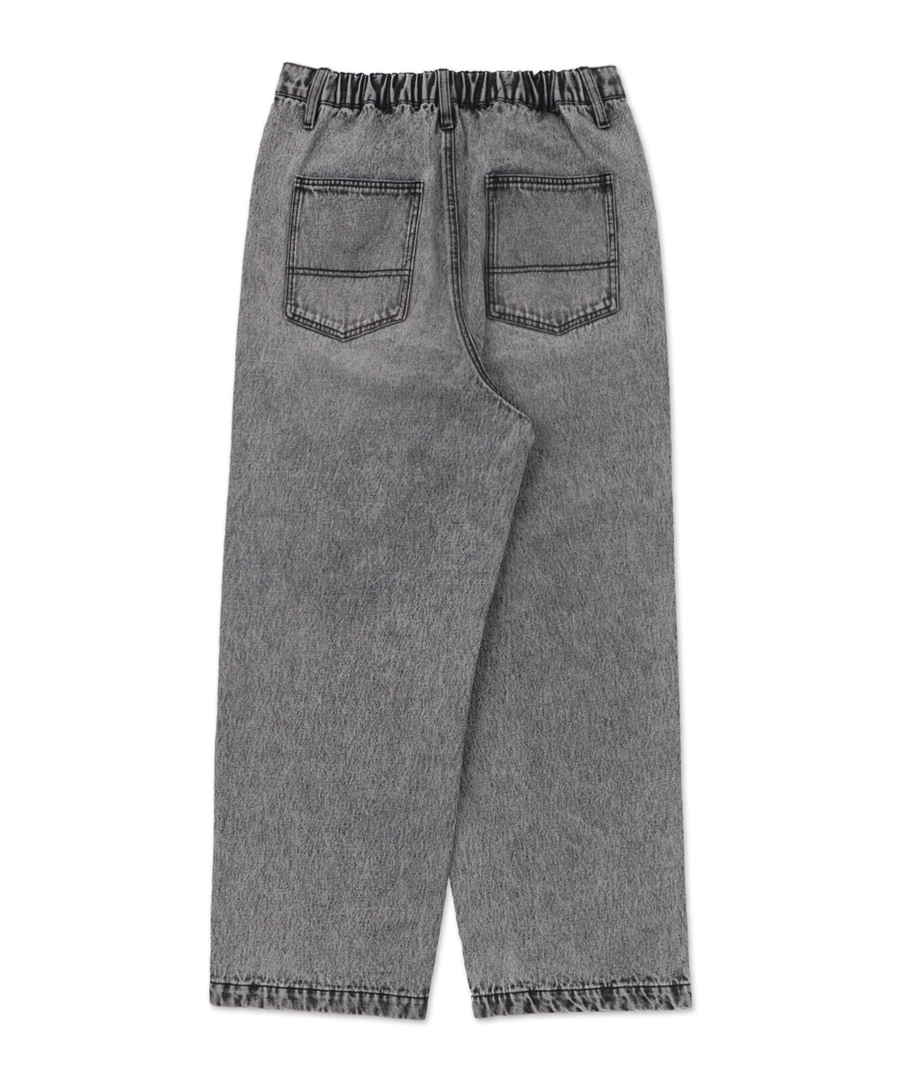 ルーズテーパードデニムパンツ