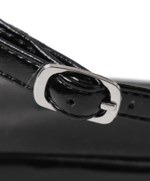 ダブルリボンポインテッドシューズ