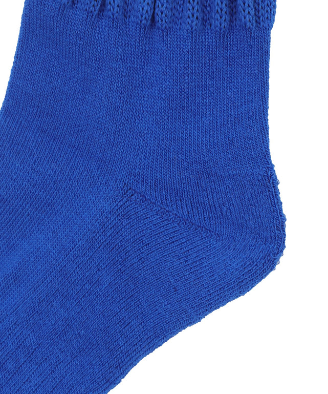 サポート付きボリューム無地リブソックス