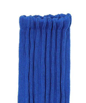 サポート付きボリューム無地リブソックス