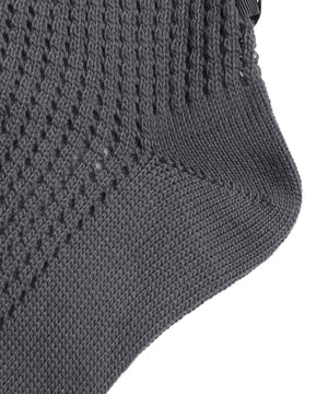 レースアップリボンソックス(23-25cm)