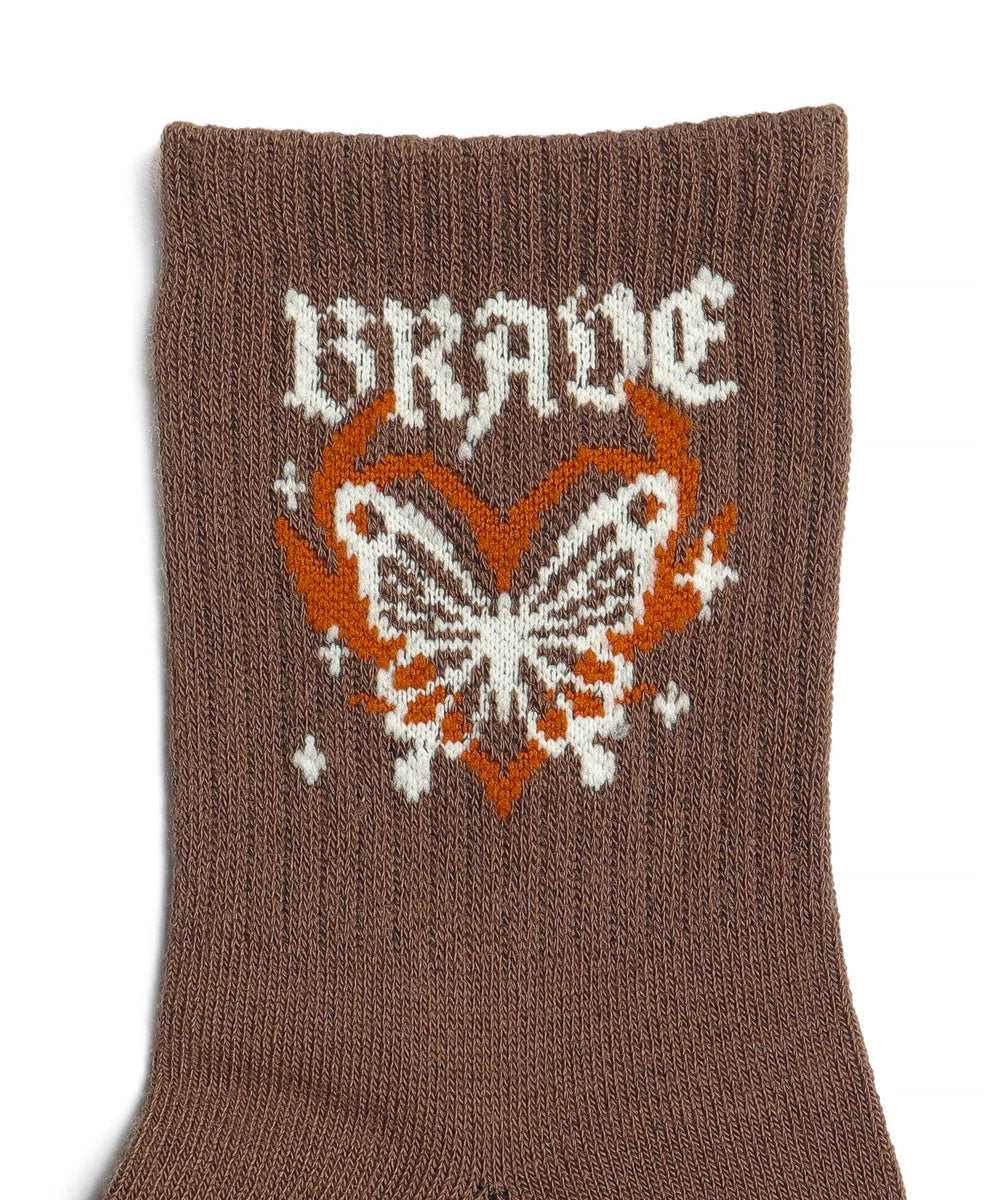 バタフライデザインソックス(23-25cm)