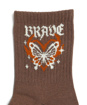 バタフライデザインソックス(23-25cm)