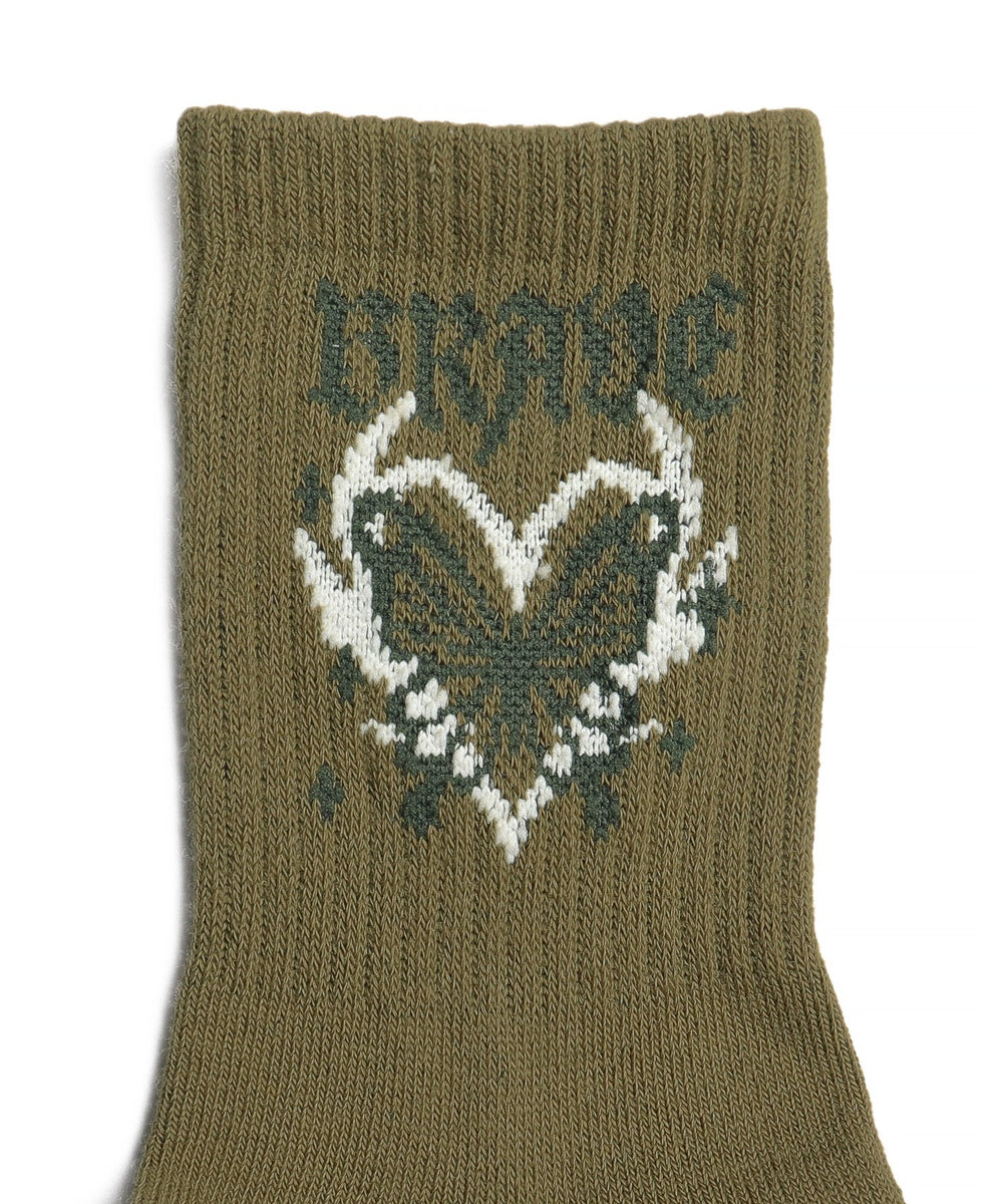 バタフライデザインソックス(23-25cm)