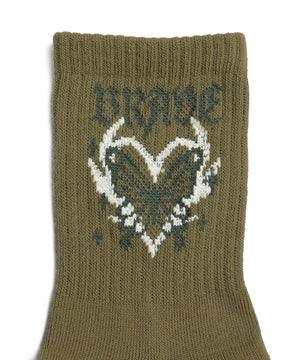 バタフライデザインソックス(23-25cm)