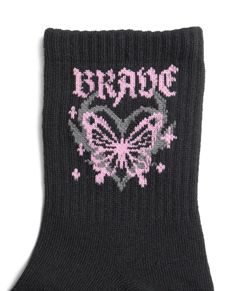 バタフライデザインソックス(23-25cm)