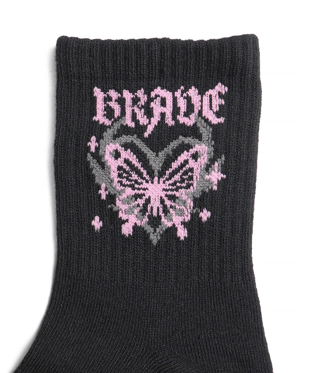 バタフライデザインソックス(23-25cm)