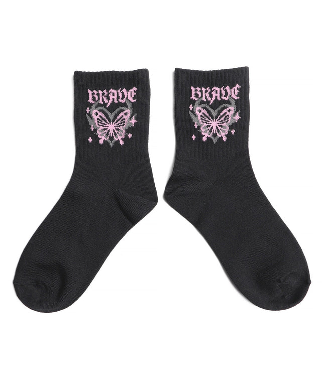 バタフライデザインソックス(23-25cm)