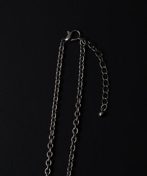 Mフレームモチーフネックレス