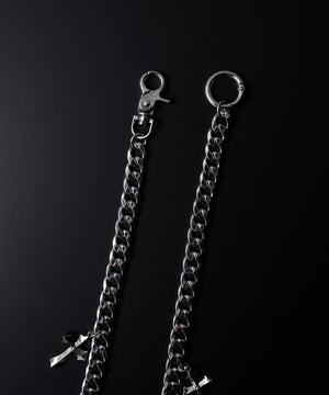 Mモチーフウォレットチェーン