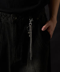 Mメタルモチーフキーリング