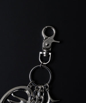 Mメタルモチーフキーリング