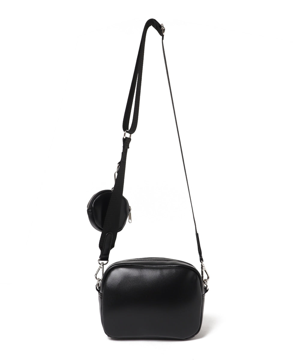 サークルポーチ付きスクエアショルダー