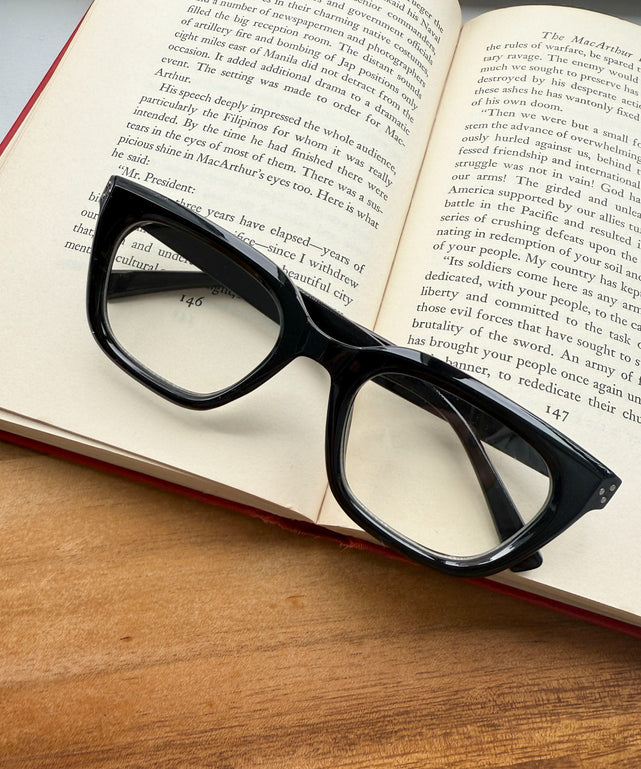 クリアレンズウェリントン/クリア（柄1）